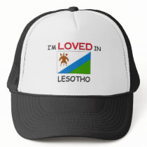 I'm Loved In LESOTHO hats