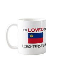 I'm Loved In LIECHTENSTEIN mugs