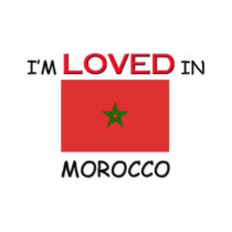 I'm Loved In MOROCCO t-shirts