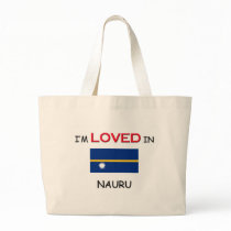 I'm Loved In NAURU bags by flagshirt I'm Loved In NAURU bags