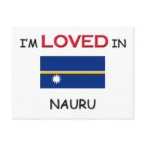 I'm Loved In NAURU postcards