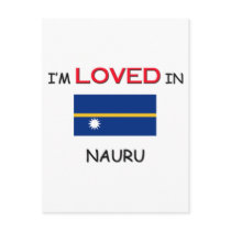 I'm Loved In NAURU postcards