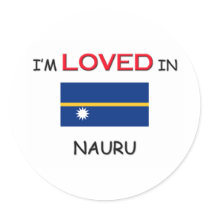 I'm Loved In NAURU stickers