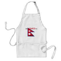 I'm Loved In NEPAL aprons by flagshirt I'm Loved In NEPAL aprons
