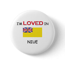 I'm Loved In NIUE buttons by flagshirt I'm Loved In NIUE buttons