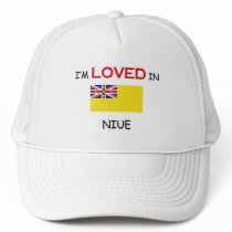 I'm Loved In NIUE hats by flagshirt I'm Loved In NIUE hats
