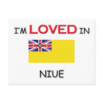 I'm Loved In NIUE postcards