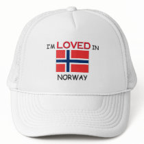 I'm Loved In NORWAY hats