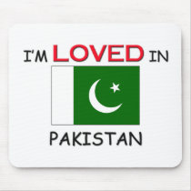 I'm Loved In PAKISTAN mousepads