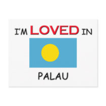 I'm Loved In PALAU postcards