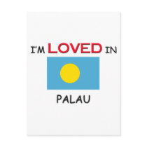 I'm Loved In PALAU postcards