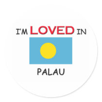 I'm Loved In PALAU stickers