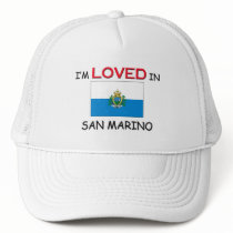 I'm Loved In SAN MARINO hats