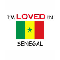 I'm Loved In SENEGAL t-shirts