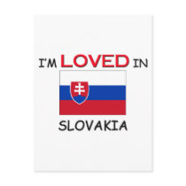 I'm Loved In SLOVAKIA postcards