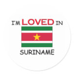 I'm Loved In SURINAME Sticker