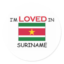 I'm Loved In SURINAME stickers