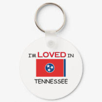 I'm Loved In TENNESSEE keychains by flagshirt I'm Loved In TENNESSEE keychains