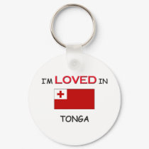 I'm Loved In TONGA keychains
