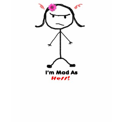 Im Mad As Hell Tee Tee Shirt by Ladyserena