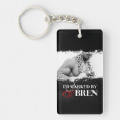 I'm Marked Keychain: Bren