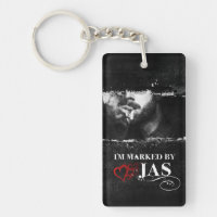 I'm Marked Keychain: Jas