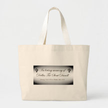 im memory of dallas tre stout duvall canvas bag