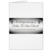 im memory of dallas tre stout duvall cards