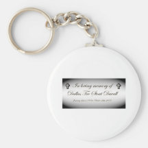 im memory of dallas tre stout duvall keychain