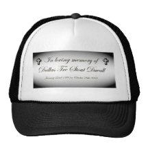 im memory of dallas tre stout duvall mesh hat