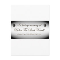 im memory of dallas tre stout duvall postcards
