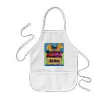 I'm Mommy's Favorite Artist aprons