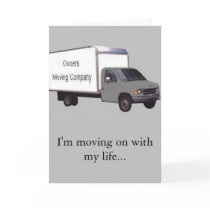 I'm moving on, and you're moving out! cards
