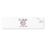 I'm Muslim - not terrorist Bumper Sticker