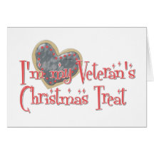 I'm My Veteran's Christmas Treat Card