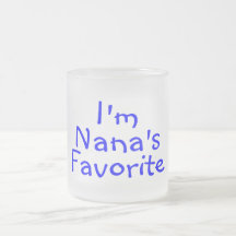 Im Nanas Favorite Blue Mug