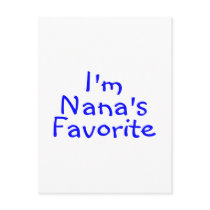 Im Nanas Favorite Blue Postcards