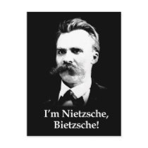 I'm Nietzsche, Bietzsche! postcards