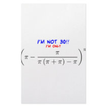 I'm not 30! I'm only 29.99567872 Personalized Stationery