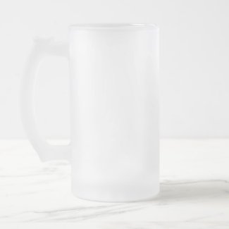 I'm Not A Hipster-- Beer Mug