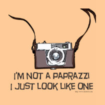 I'm Not A Paparazzi t-shirts by Anotherfort I'm Not A Paparazzi t-shirts