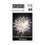 I'm not a Pyromaniac Stamp