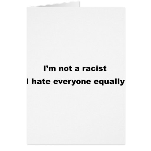 i hate everyone equally shirt