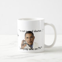 "I'm not a real doctor" mugs
