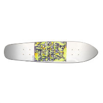 "I'm not Afraid" Old School Skateboard