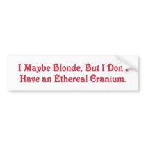 I'm Not An Airhead! bumper stickers by DigitalLimn I'm Not An Airhead! bumper stickers