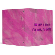 I'm not 3 ring binder