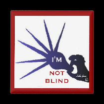 I'M, NOT BLIND magnets
