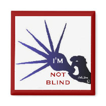 I'M, NOT BLIND magnets