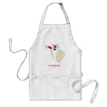 Im NOT Bloomin Santa Apron